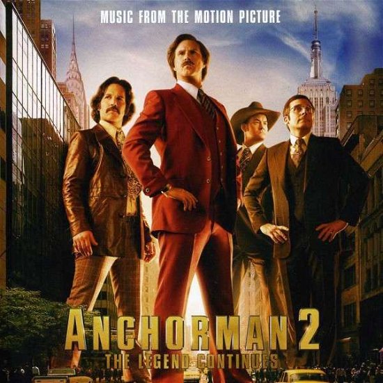 Cover for Anchorman 2: Legend Continues (CD) (2013)