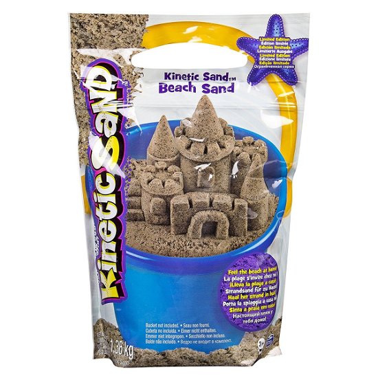 Cover for Kinetic Sand · Kinetic Sand 3lb Brown Beach Sand Bag (N/A)