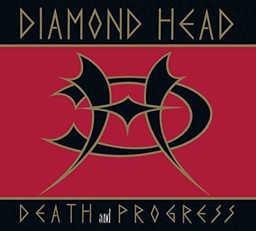 Cover for Diamond Head · Death and Progress (CD) [Digipak] (2022)