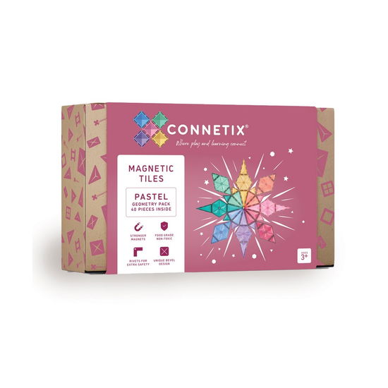 Cover for Connex · Pastel Geometry Pack - 40 Pieces (ct-p-00040-ge) (Toys)