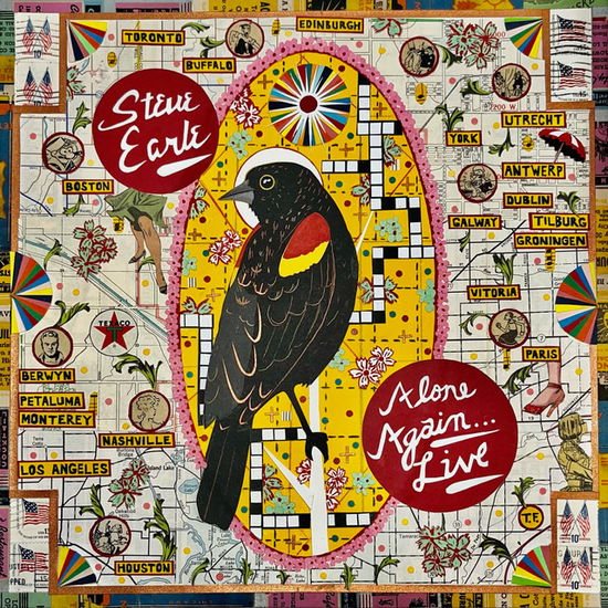 Cover for Steve Earle · Alone Again (Live) (LP) (2025)