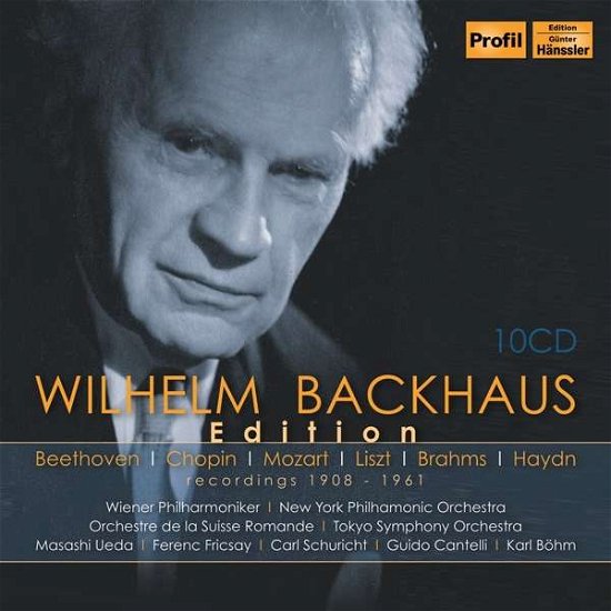 Cover for Wilhelm Backhaus · Wilhelm Backhaus Edition (CD) (2021)