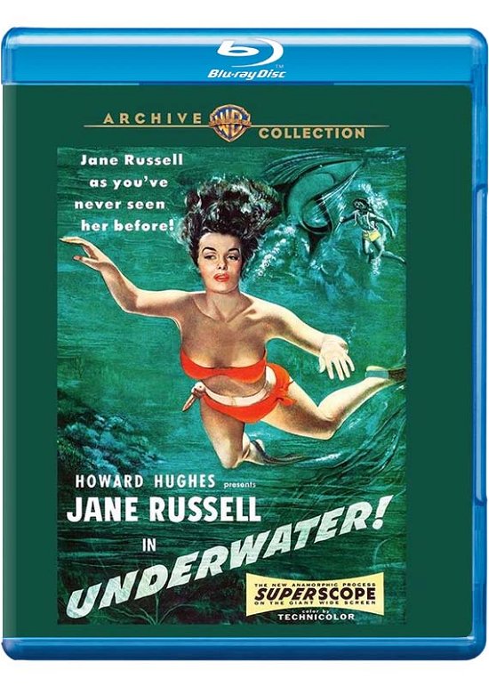 Cover for Underwater (1954) (Blu-ray) (2020)