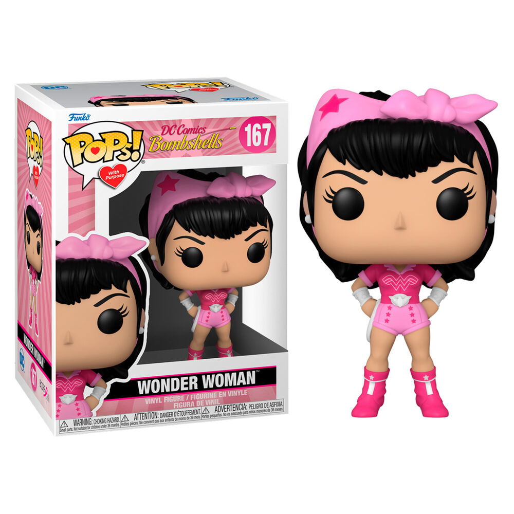 breast cancer wonder woman funko pop