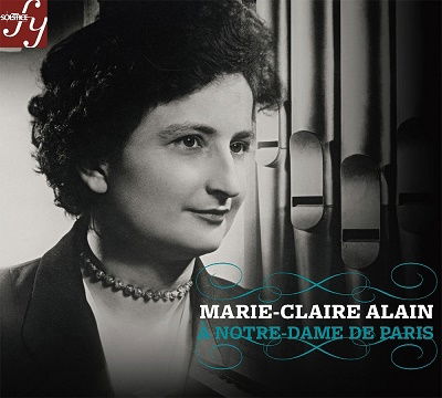 Cover for Marie-Claire Alain · Marie-claire Alain a Notre-dame De Paris (CD) (2021)