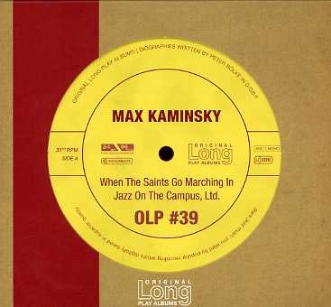 Cover for Max Kaminsky · When the Saints Go Marchin (CD) [Digipak] (2008)