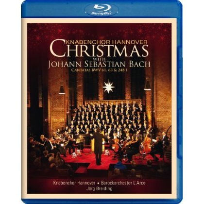 Cover for Bach / Knabenchor Hannover / Breiding · Knabenchor Hannover: Christmas With Johann Sebastian Bach (Blu-ray) (2013)