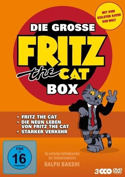 Cover for Animated · Die Große Fritz the Cat Box (DVD) (2015)