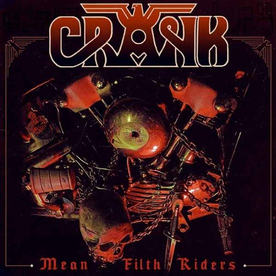 Cover for Crank · Mean Filth Riders (Slipcase) (CD) (2024)
