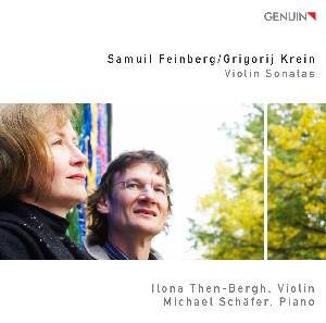 Cover for Krein / Feinberg / Then-bergh / Schafer · Violin Sonatas (CD) (2011)