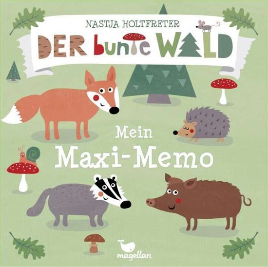 Cover for Nastja Holtfreter · Der bunte Wald - Mein Maxi Mem (Leketøy)
