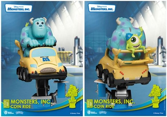 Disney Coin Ride Series D-Stage PVC Diorama Monste - Beast Kingdom - Fanituote -  - 4710495552033 - tiistai 24. lokakuuta 2023