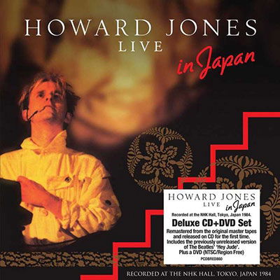 Cover for Howard Jones · Live at the Nhk Hall, Tokyo, Japan 1984 (CD &amp; Dvd) (CD) (2022)