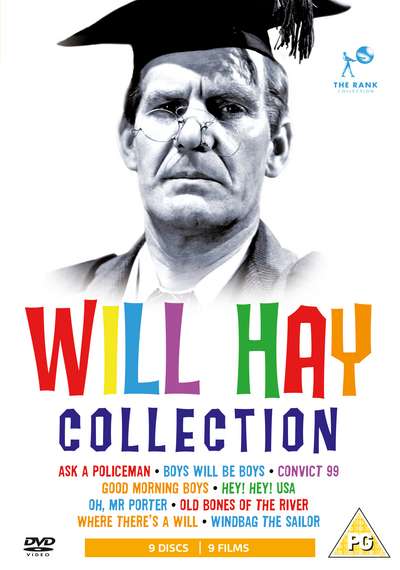 Will Hay Movie Collection (9 Films) - Will Hay Collection - Filmes - ITV - 5037115295033 - 1 de setembro de 2008