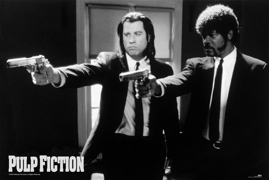 Cover for Pulp Fiction · Pulp Fiction: Pyramid - B&amp;W Guns (Poster Giant 100X140 Cm) (Leketøy)