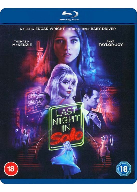 Cover for Last Night in Soho · Last Night In Soho (Blu-ray) (2022)