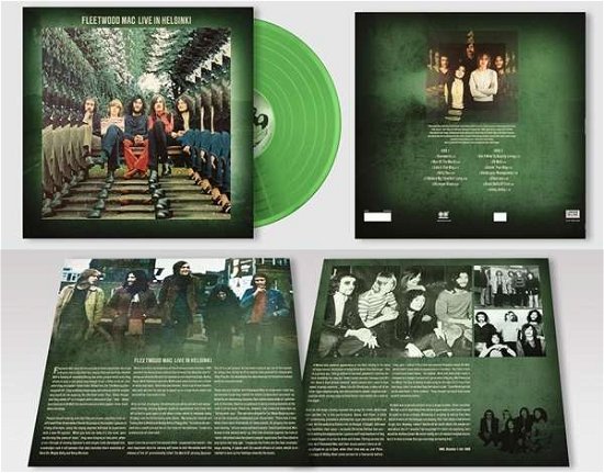 Cover for Fleetwood Mac · Live in Helsinki (180 Gr.green Vinyl) (VINIL) [Limited Handnumbered edition] (2020)