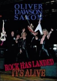 Cover for Saxon -Oliver / Dawson- · Rock Has Landed (CD) (2023)