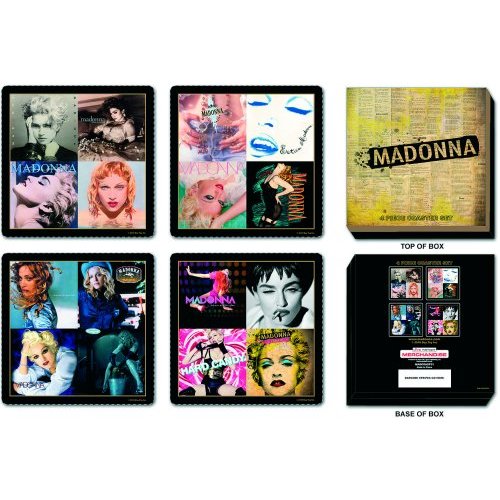 Madonna Coaster Set: Mixed - Madonna - Merchandise - Live Nation - 162199 - 5055295313033 - 23. januar 2012