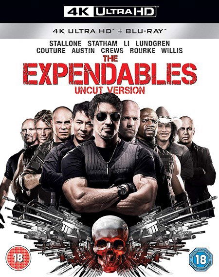 The Expendables - Fox - Filmes - Lionsgate - 5055761913033 - 15 de outubro de 2018