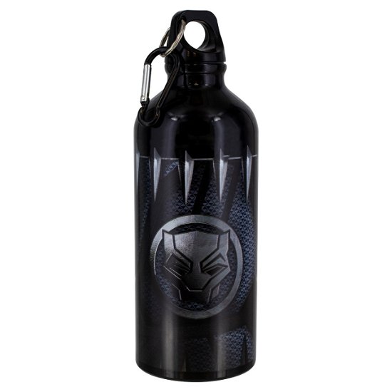 Black Panther Metal Water Bottle - Black Panther - Merchandise - MARVEL - 5055964723033 - 10. juni 2019