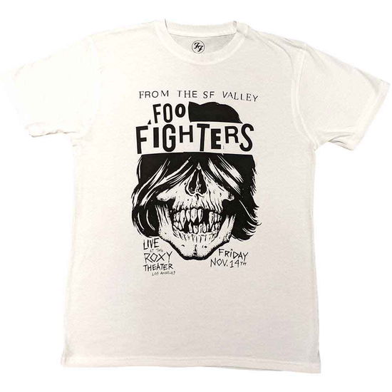 Foo Fighters Unisex T-Shirt: Roxy Flyer - Foo Fighters - Merchandise -  - 5056561073033 - 