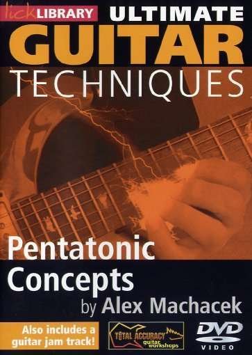 Lick Library Guitar Quick Licks Pentaton - Alex Machacek - Film - MUSIC SALES - 5060088823033 - 11. januar 2011