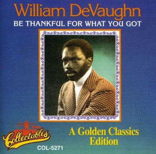 Cover for William Devaughn · Be Thankful For What You Got (LP) (2018)