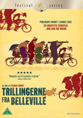 Cover for Trillingerne fra Belleville (DVD) (2007)
