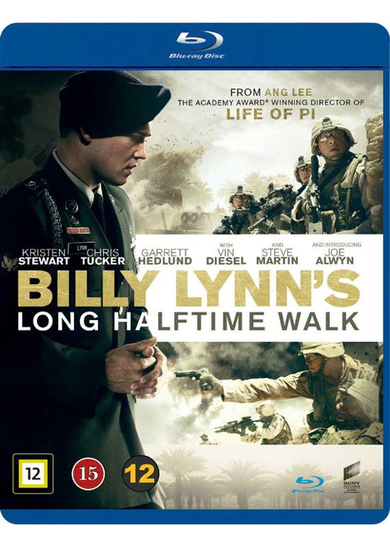 Billy Lynn's Long Halftime Walk - Kristen Stewart / Chris Tucker / Garrett Hedlund / Vin Diesel / Steve Martin - Elokuva - JV-SPHE - 7330031003033 - torstai 7. syyskuuta 2017