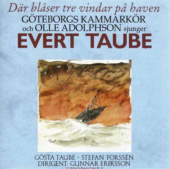 Cover for Taube,evert / Adolphson / Goteborg Kammarkor · Evert Taube (CD) (1997)