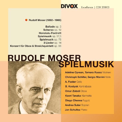 Cover for MOSER: Spielmusik (CD) (2009)