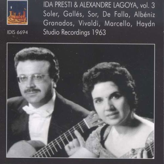 Ida Presti & Alexandre - Lagoya 3 - Soler / Presti / Lagoya / Pro Arte Orch / Redel - Muzyka - IDIS - 8021945003033 - 10 marca 2015