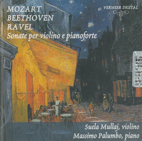 Cover for Mullaj Suela / Palumbo Massimo · Sonatas for Violin &amp; Piano: K.454: in Re Maggiore Op. 12 No. 2: in Sol Maggiore (CD) (2000)