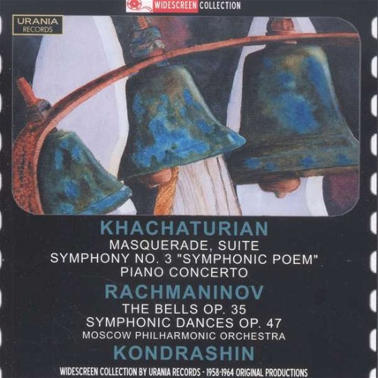 Cover for Khachaturian,aram / Shumskaya,yellizaveta · Kondrashin Conducts Khachaturian &amp; Rachmaninov (CD) (2016)