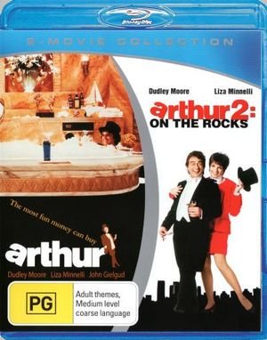 Cover for Arthur · Arthur / Arthur 2 - on the Rocks (Blu-ray) (2012)