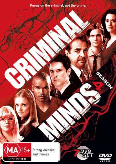 Cover for Criminal Minds: Season 4 (pal / Region 4) (DVD) (2010)