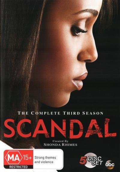 Cover for Scandal: Season 3 (pal / Region 4) (DVD) (2015)