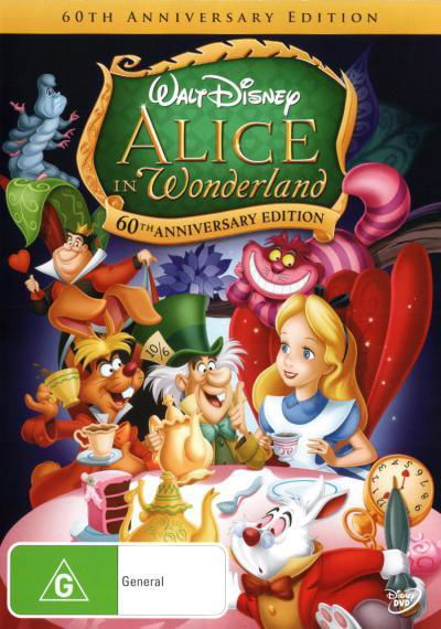 Cover for Alice In Wonderland 1951 (DVD) (2011)