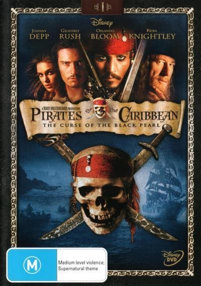 Cover for Pirates Of The Caribbean - Curse Of The Black Pearl (DVD) (2011)