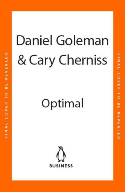 Cover for Daniel Goleman · Optimal: How to Sustain Excellence Every Day (Taschenbuch) (2024)