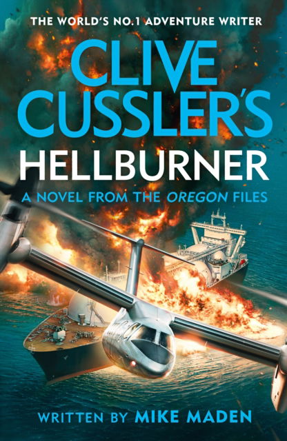 Cover for Mike Maden · Clive Cussler's Hellburner (Innbunden bok) (2022)