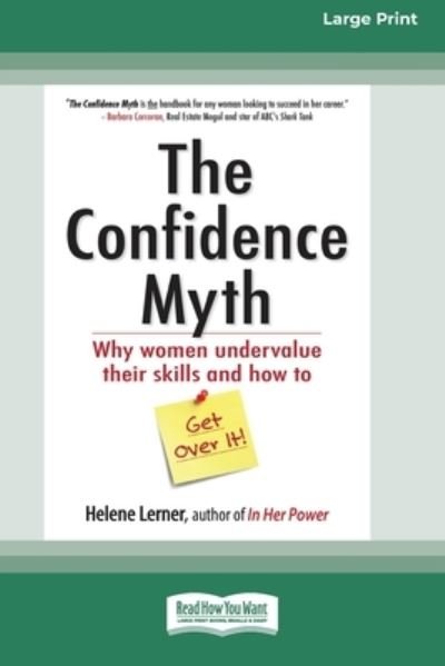 Cover for Helene Lerner · Confidence Myth (Buch) (2015)