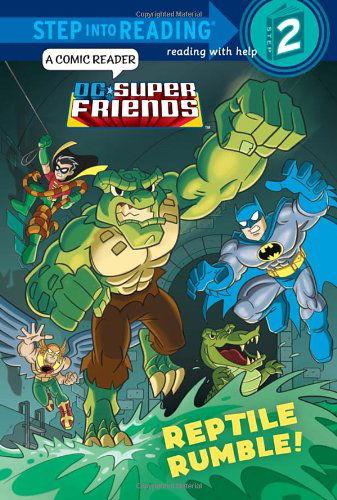 Cover for Billy Wrecks · Reptile Rumble! (Dc Super Friends) (Step into Reading) (Paperback Book) (2014)