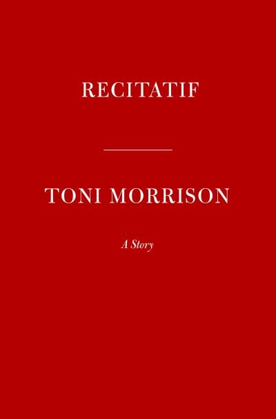 Cover for Toni Morrison · Recitatif: A Story - Vintage International (Innbunden bok) (2022)