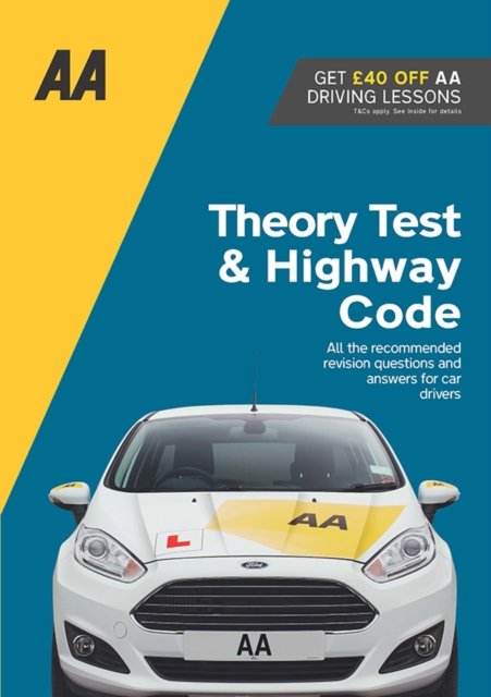Cover for AA Theory Test &amp; Highway Code - AA Driving Books (Paperback Book) [12 New edition] (2022)