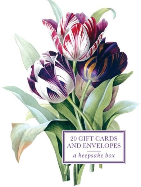 Cover for Peony Press · Tin Box of 20 Gift Cards and Envelopes: Redoute Tulip (Flashcards) (2012)