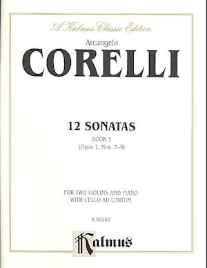 Cover for Arcangelo · Twelve Sonatas, Op. 1 (Paperback Book) [A Kalmus Classic edition] (1985)