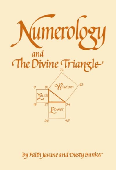 Cover for Dusty Bunker · Numerology and the Divine Triangle (Hardcover Book) (2021)