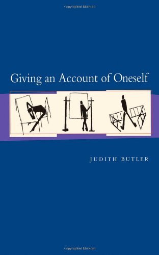 Cover for Judith Butler · Giving an Account of Oneself (Gebundenes Buch) (2005)